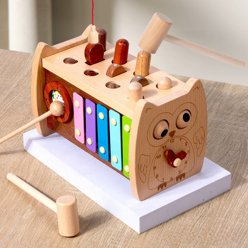Boîte d'activités Montessori Chouette Intelligente