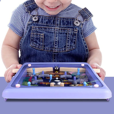 Jeu interactif de flipper à main amusant pour les enfants