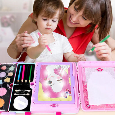 Trousse de Maquillage pour Enfants – Kit d'Art de Peinture Faciale Fantaisie et Amusant