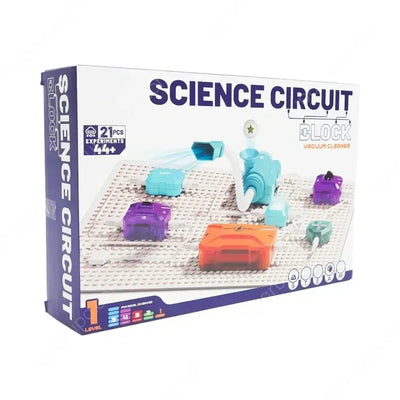 Bloques electrónicos Circuito científico Aspiradora 44 experimentos 21 piezas - 001