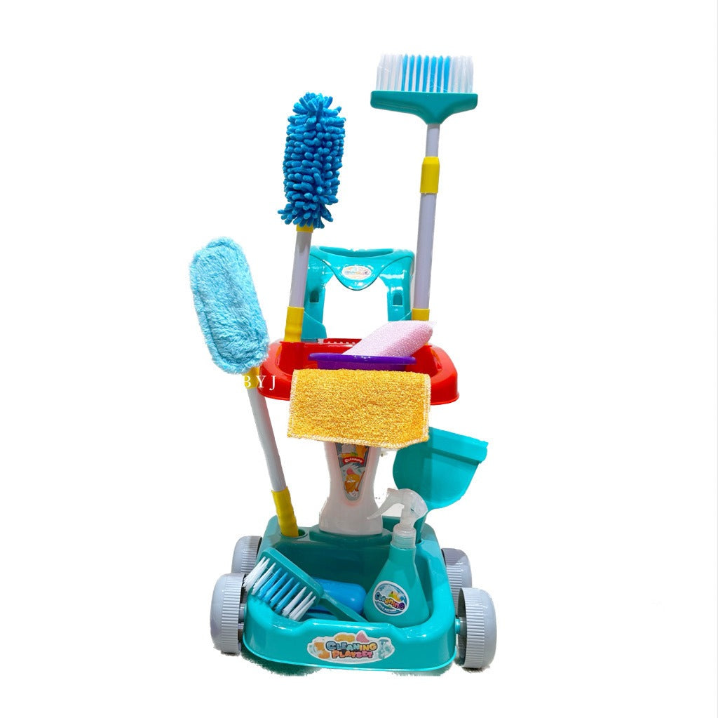 Chariot de nettoyage de la petite aide ménagère