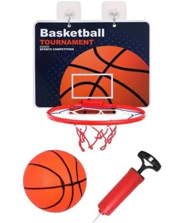 Fidtoy Indoor Sports Basketball Play Set for Kids Adjustable Hoop Coordination Family Active Play Toy
