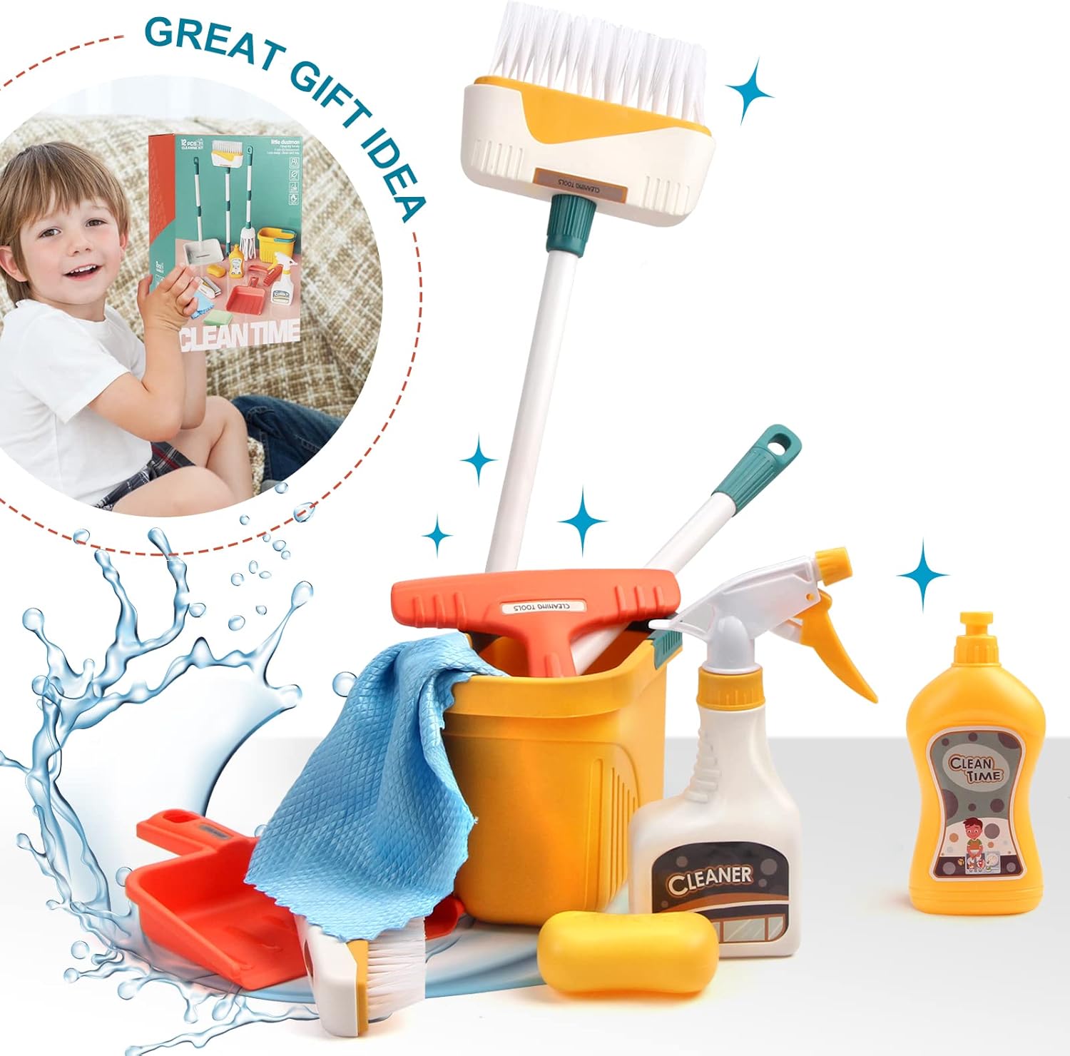 Set de limpieza "La hora de limpiar" para niños - 149