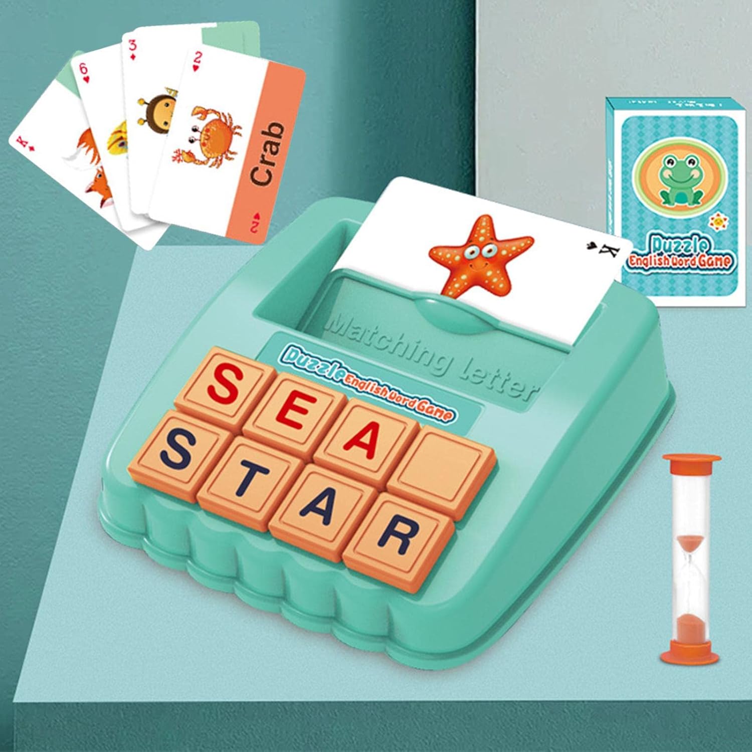 Fun Matching Alphabet Spelling Card Game - 73C