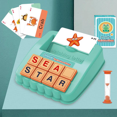 Fun Matching Alphabet Spelling Card Game - 73C