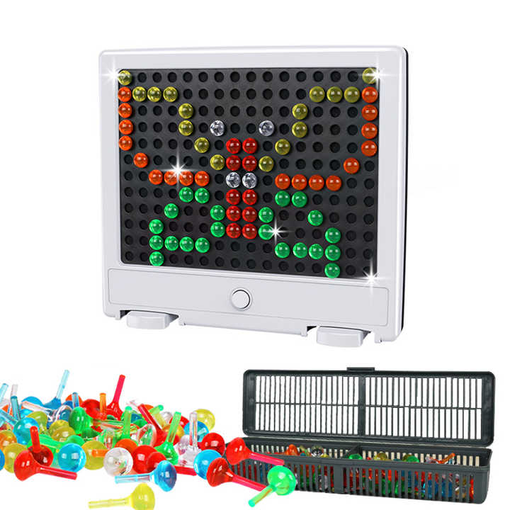 Glow the Light Peg Board Bead Kit - 111
