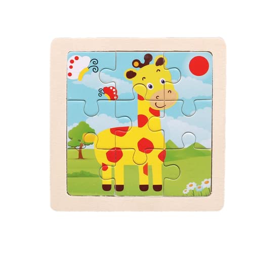 Set de 10 Puzles de Madera para Niños