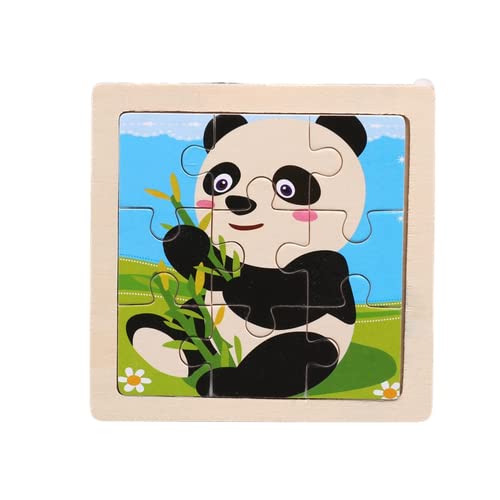 Set de 10 Puzles de Madera para Niños