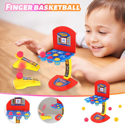 Fidtoy Mini jeu de basket de bureau avec panier et catapultes