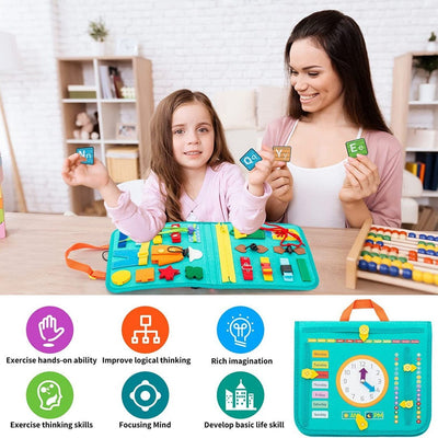 Montessori Toy & Clothing Organizer – Sensory-Friendly Storage for Kids' Learning Essentials