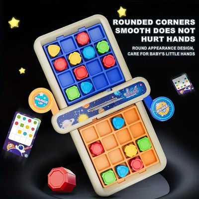 Défi Multijoueur du Jeu d'Association de Formes Géométriques Planétaires - 31A