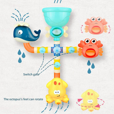 Bath Buddies™ - Badderpret met sproeiende vriendjes - Jouet de bain fontaine