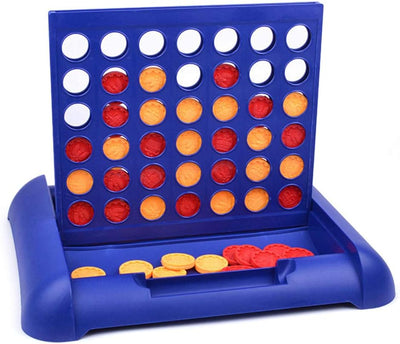 Jeu d'échecs Fidtoy Connect 4 - Jeu de société amusant pour enfants et familles