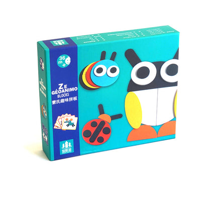 Blocs Geoanimo - Jouets de motricité fine