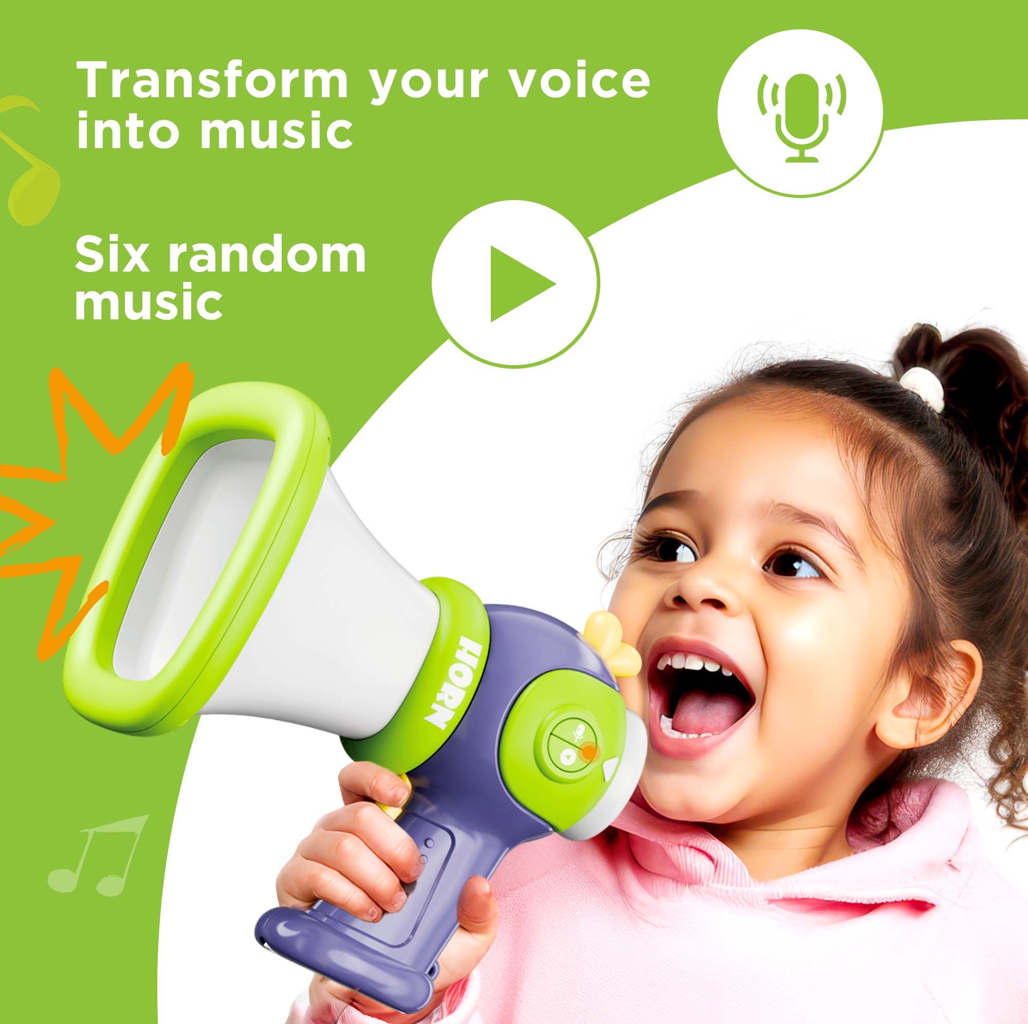 Jouet transformateur de voix pour enfants