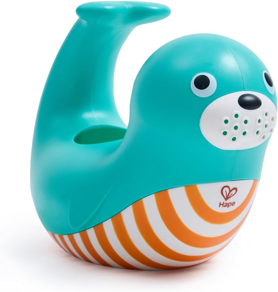 Juguete de baño Fidtoy Seal Jarra de agua para bebés Juguete para verter