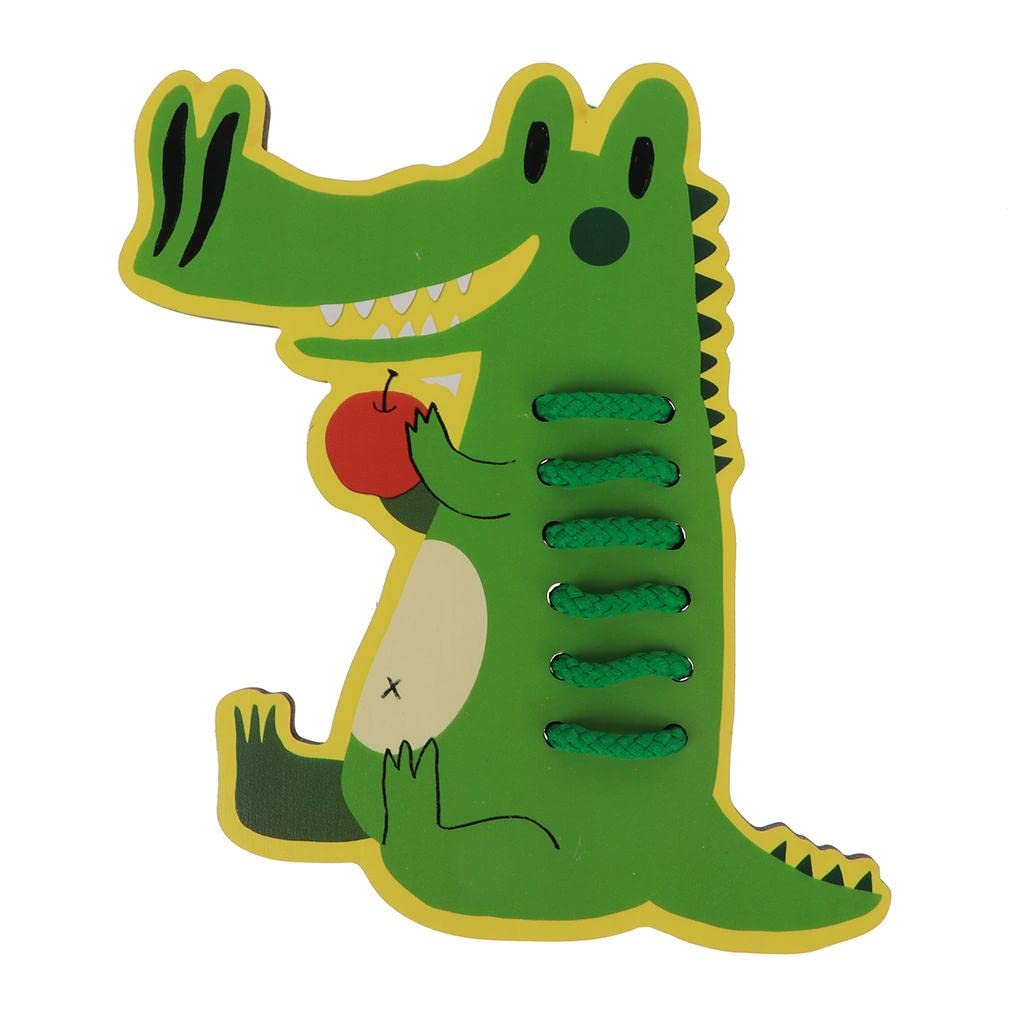 Creaciones Montessori Toys Juego de Enhebrado y Trazado Juguete Educativo Regalo para Niños AnimalJuguetes y Hobbies|Juguetes Preescolares y de Simulación|Juguetes de Madera y Hechos a Mano
