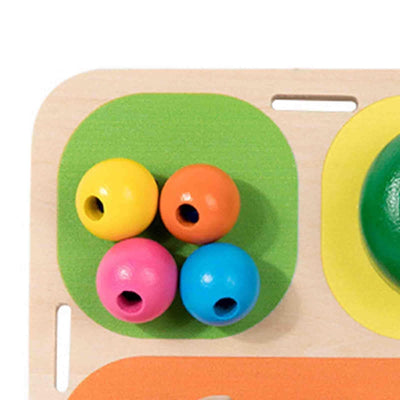 Juguetes sensoriales de tabla de actividades, entrenamiento de coordinación para bebés, regalos de viaje para niños