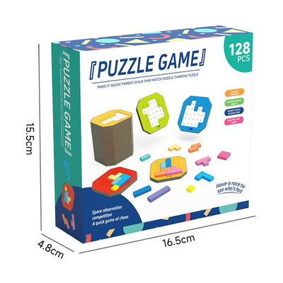 Juego de bloques de espuma desafiante Tangram 3D multijugador - 999