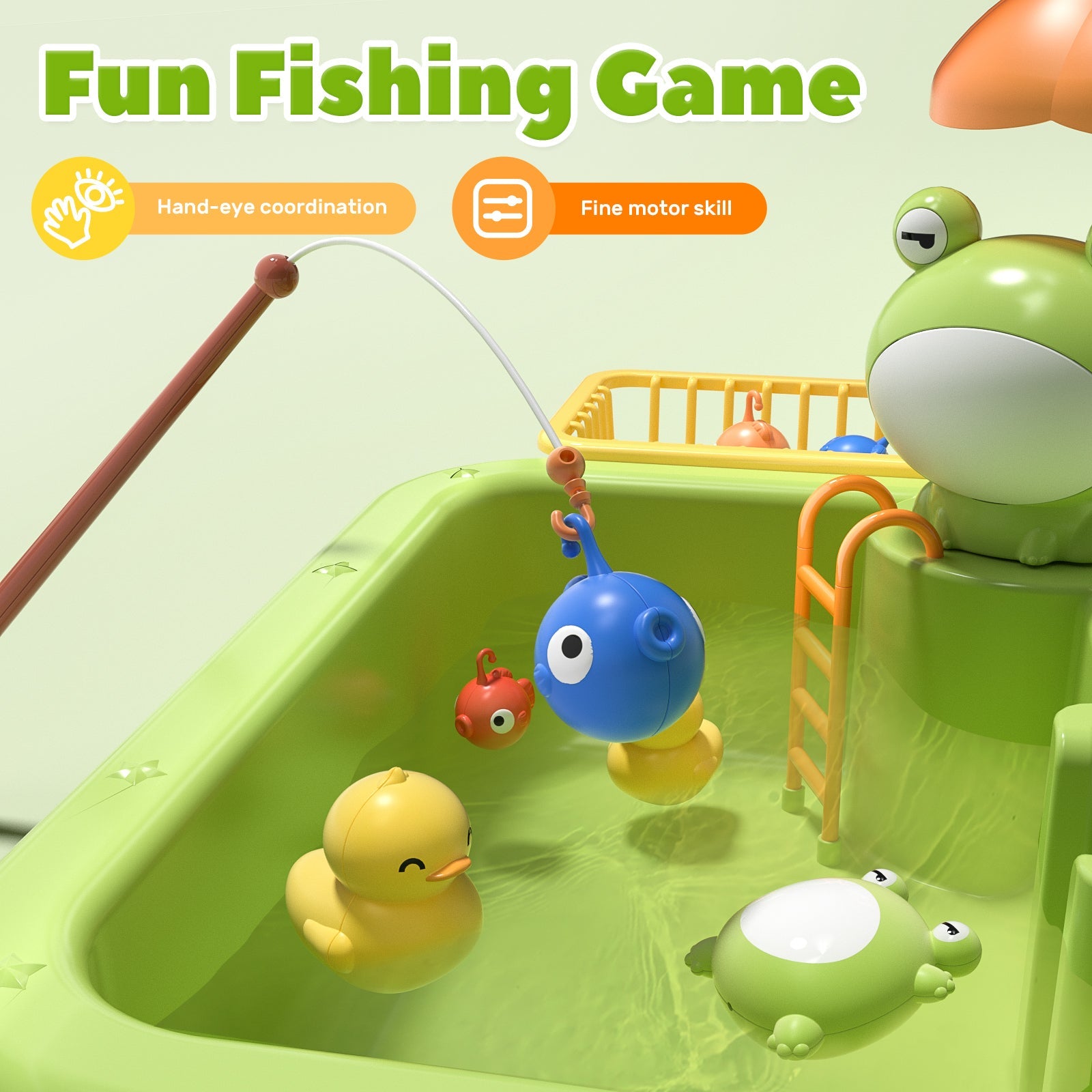 Fidtoy Fregadero de Juguete con Agua Corriente para Niños de 3+ años