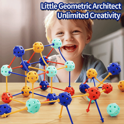 Connect Beads™ - Perles flexibles en PVC - Blocs de construction géométriques 3D