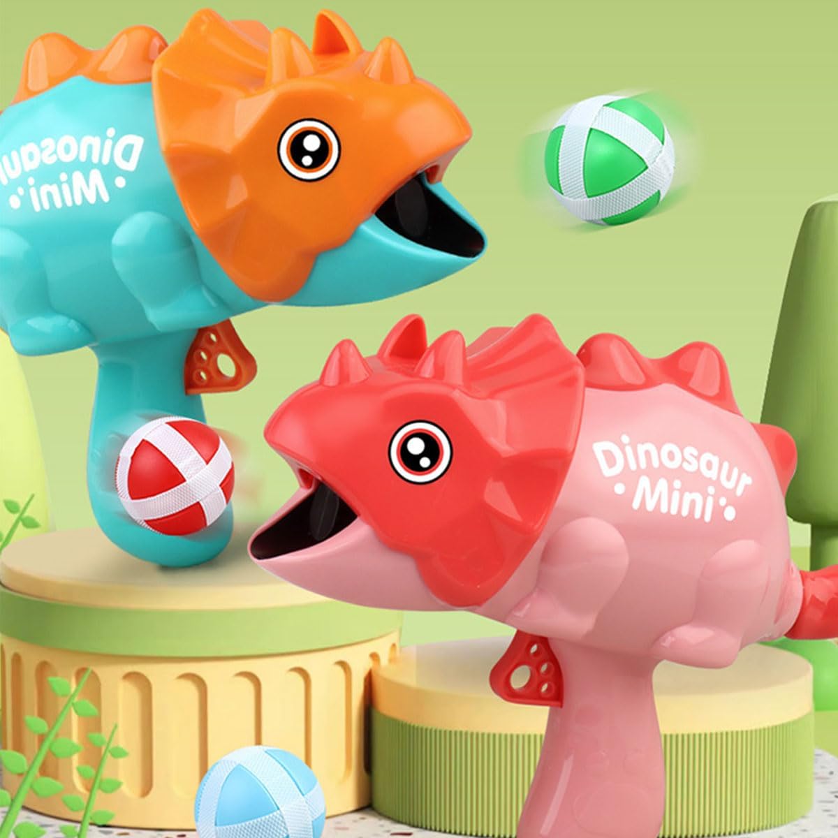 Dinosaurio Diana Juego de Tiro con Bolas Adhesivas - 048