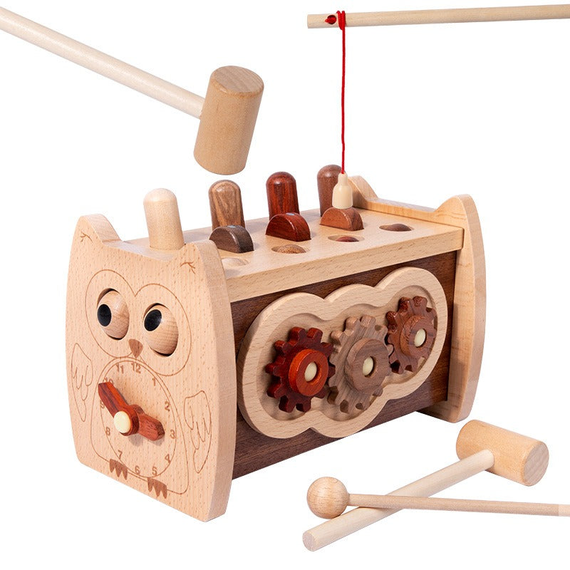 Boîte d'activités Montessori Chouette Intelligente