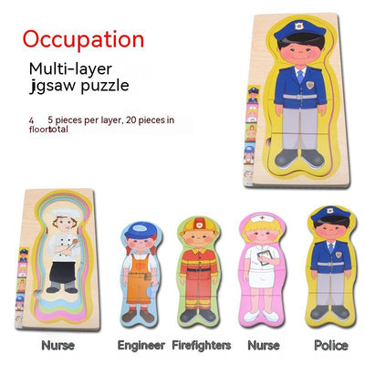 Puzzle éducatif sur le corps humain pour garçons - Amusant et instructif