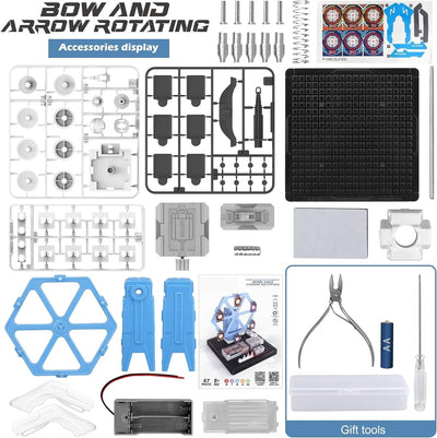 Kit de circuit électronique rotatif arc et flèche - 103 (STEAM Machinery)