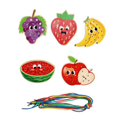 Tarjetas de coser para preescolares y niños Juguetes de motricidad fina Tarjetas de costura de madera Estilo D|Otros juguetes educativos|Juguetes y pasatiempos