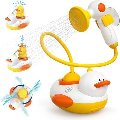 Ensemble de jouets de bain Fidtoy Duck avec canards pulvérisateurs et pommes de douche
