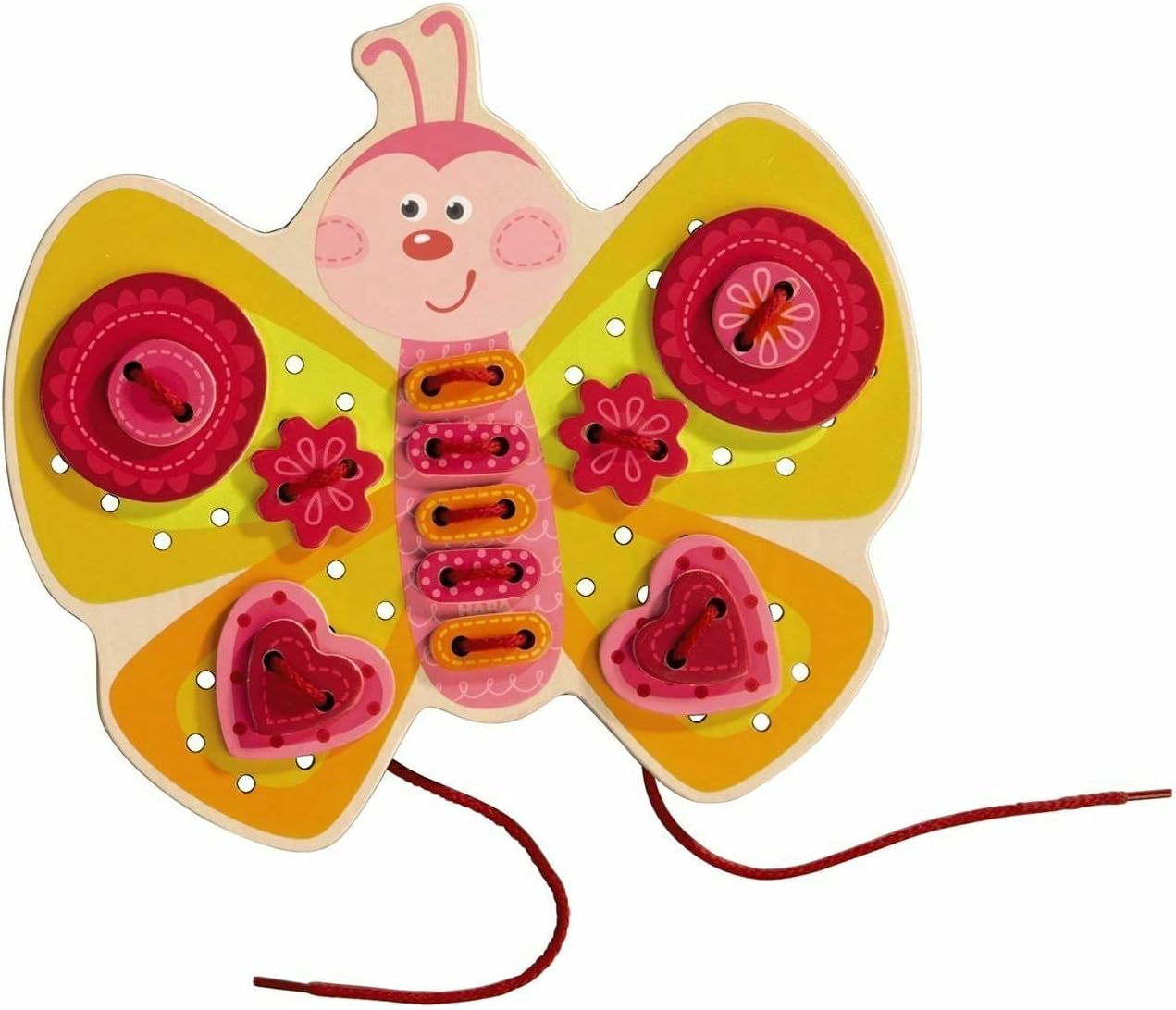 Haba Papillon : jeu d'enfilage