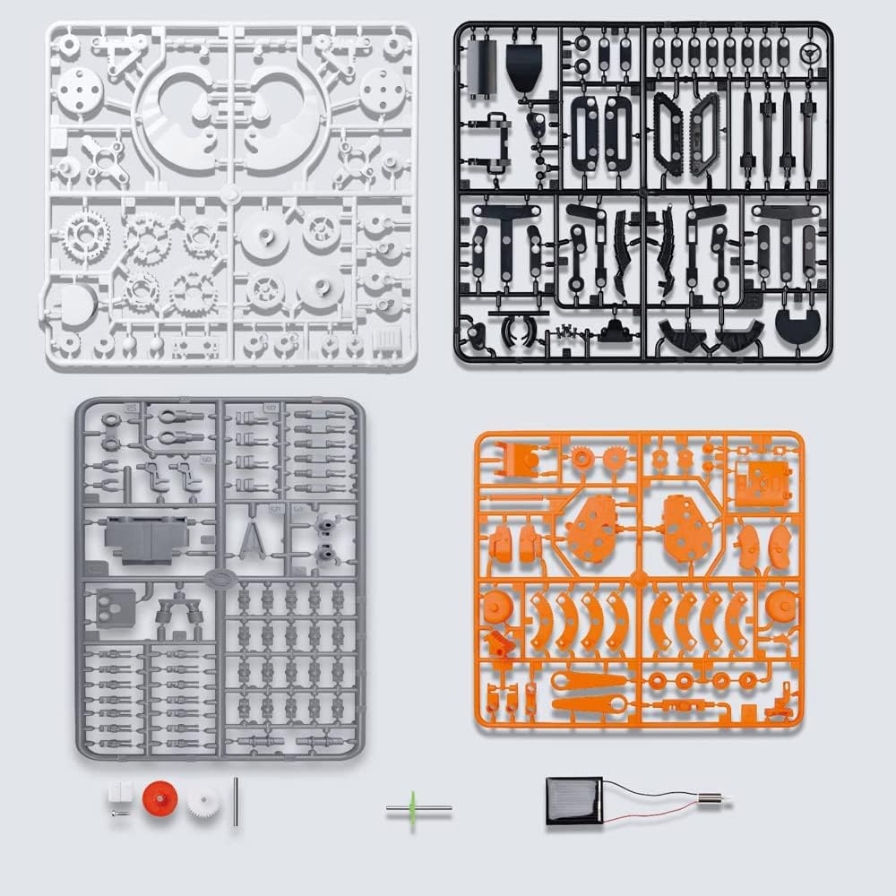 Fidtoy Kit Robot Solaire 7 en 1 STEM pour Enfants, Jouet de Construction Robotique Solaire DIY, Kit Scientifique d'Ingénierie sur les Énergies Renouvelables, Âge 8+