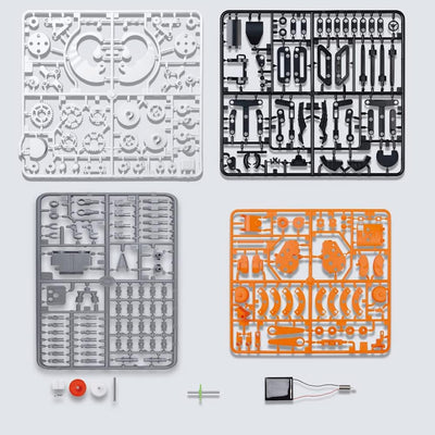 Fidtoy Kit Robot Solaire 7 en 1 STEM pour Enfants, Jouet de Construction Robotique Solaire DIY, Kit Scientifique d'Ingénierie sur les Énergies Renouvelables, Âge 8+