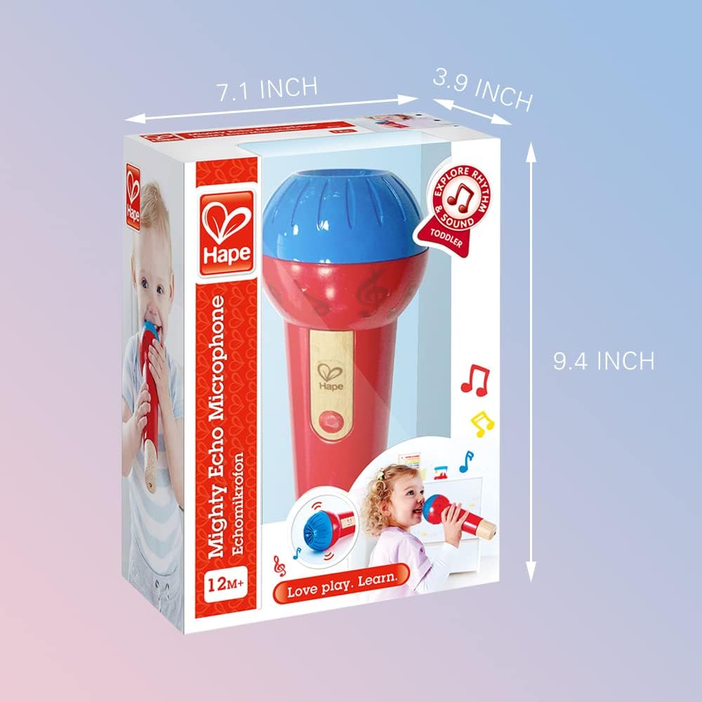 Fidtoy Echo Microphone Toy for Toddlers Musical Singing Toy
