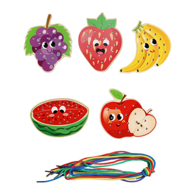 Tarjetas de coser para preescolares y niños Juguetes de motricidad fina Tarjetas de costura de madera Estilo D|Otros juguetes educativos|Juguetes y pasatiempos
