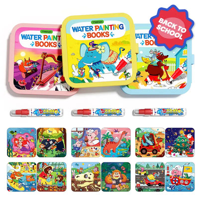 Montessori Water Coloring Book V2