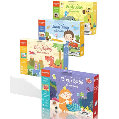 Iluminación Temprana del Bebé Educación Cognitiva Temprana Libro Tranquilo Juguetes Educativos