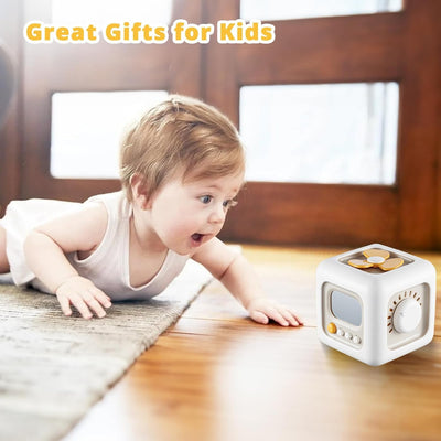 Fidtoy Montessori Cubo de Actividades para Bebés y Niños Pequeños