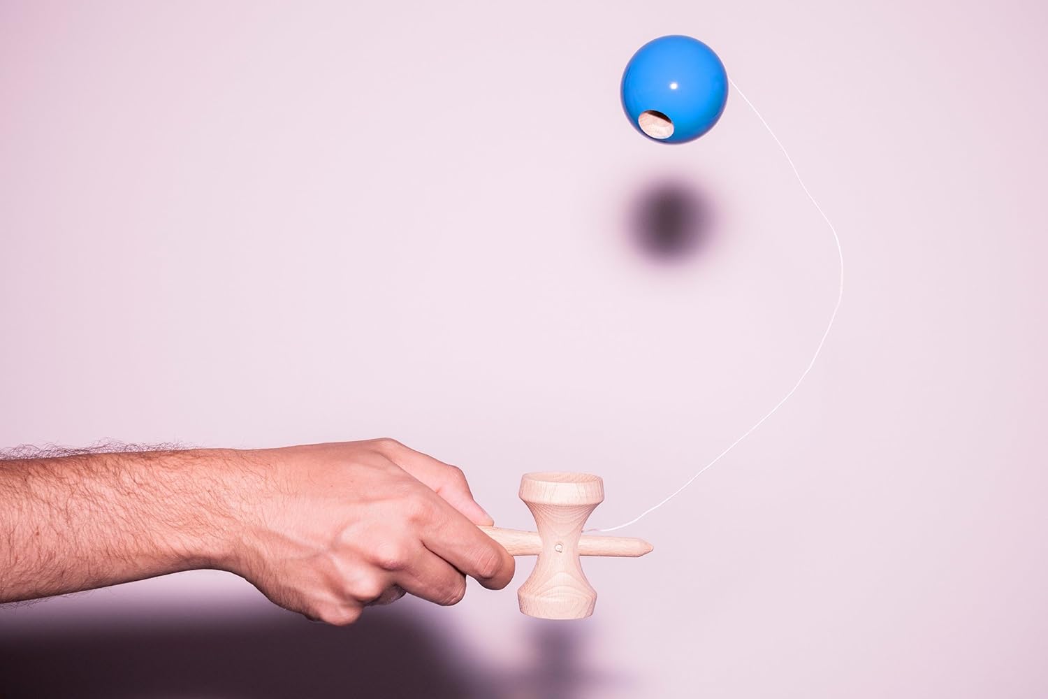 Fidtoy Kendama Classique Jouet en Bois d'Adresse pour Enfants