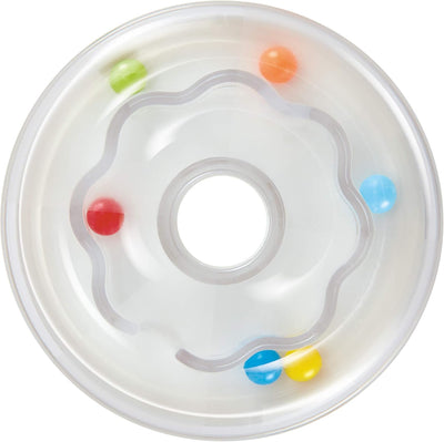 Juguete apilable de ranas de madera Fidtoy con base tambaleante, juguete de aprendizaje