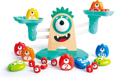 Jouet Fidtoy Monster Math Balance Scale pour enfants Jeu de comptage