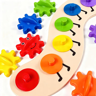 Oruga de Engranajes Giratorios de Colores - 403