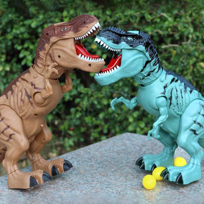 Interactive Walking and Roaring Dinosaur