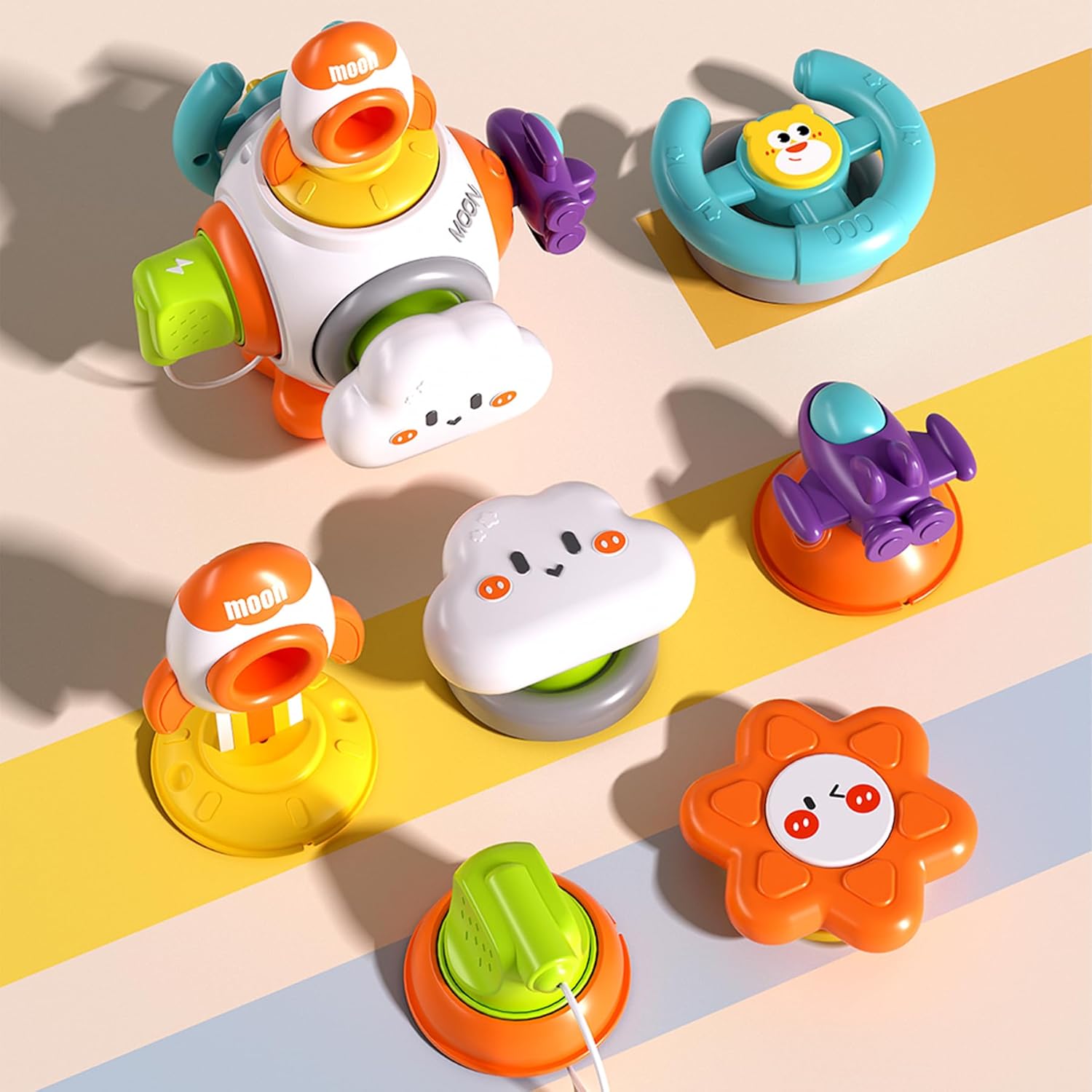 Fidtoy Cubo de Actividades Montessori para Bebés