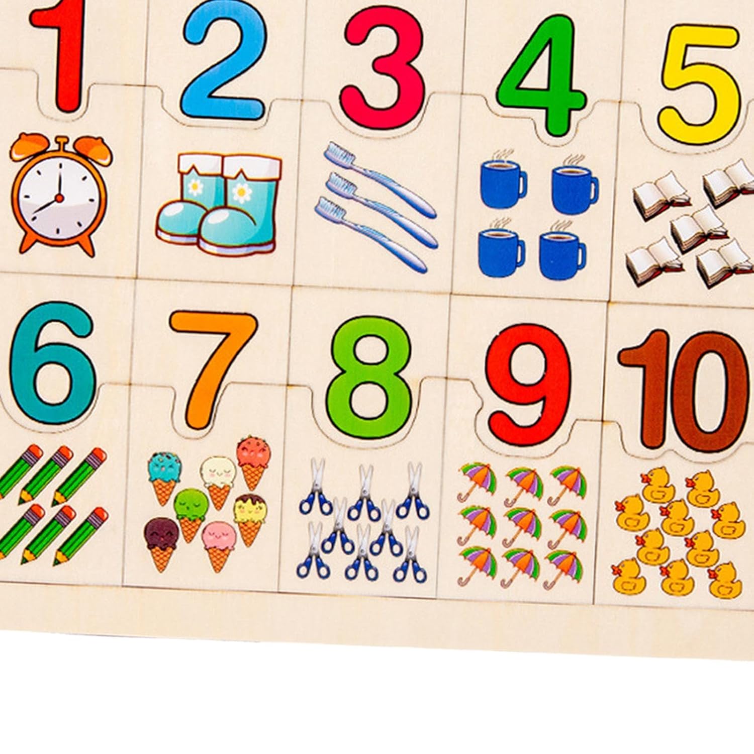 Enakshi® Digital Learning Puzzle Board Number Matching Puzzle Board for Children Boys|Baby | Toys for Baby | Developmental Baby Toys