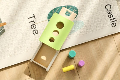 Montessori Object Permanence Visual Tracking Box