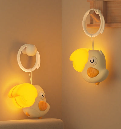 Lámpara Nocturna Bebé Pajarito con Sonido - 837