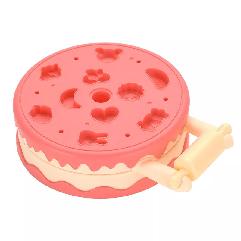 DIY Delicious Burger & Cake Clay Machine Set - 002