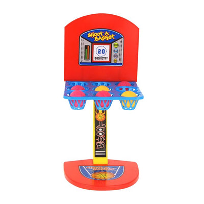 Fidtoy Mini jeu de basket de bureau avec panier et catapultes